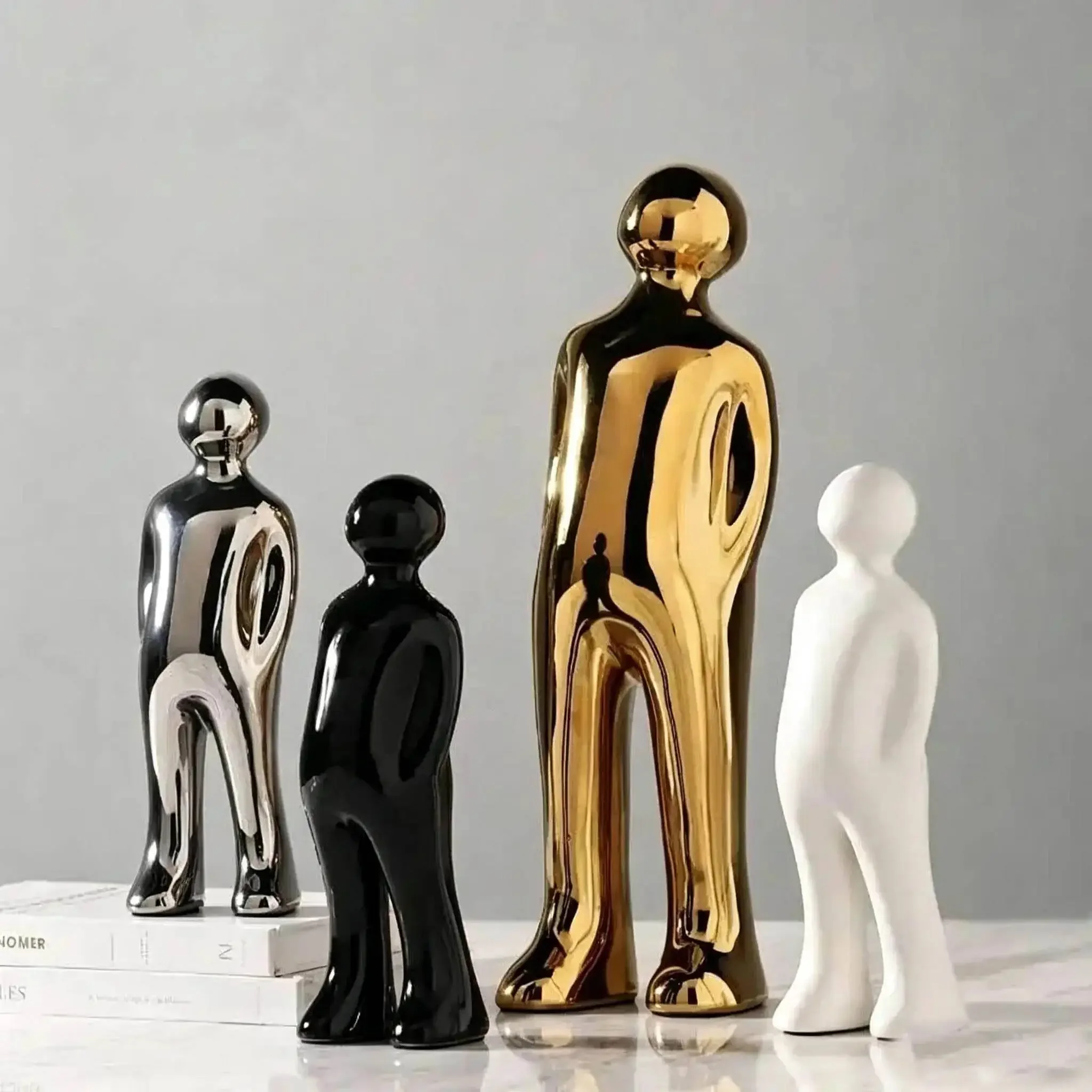# Modern Simple Abstract Living Room Statues Model Room Office Ornaments Home Decoration Trinkets Paris Sculptures Home Decor H