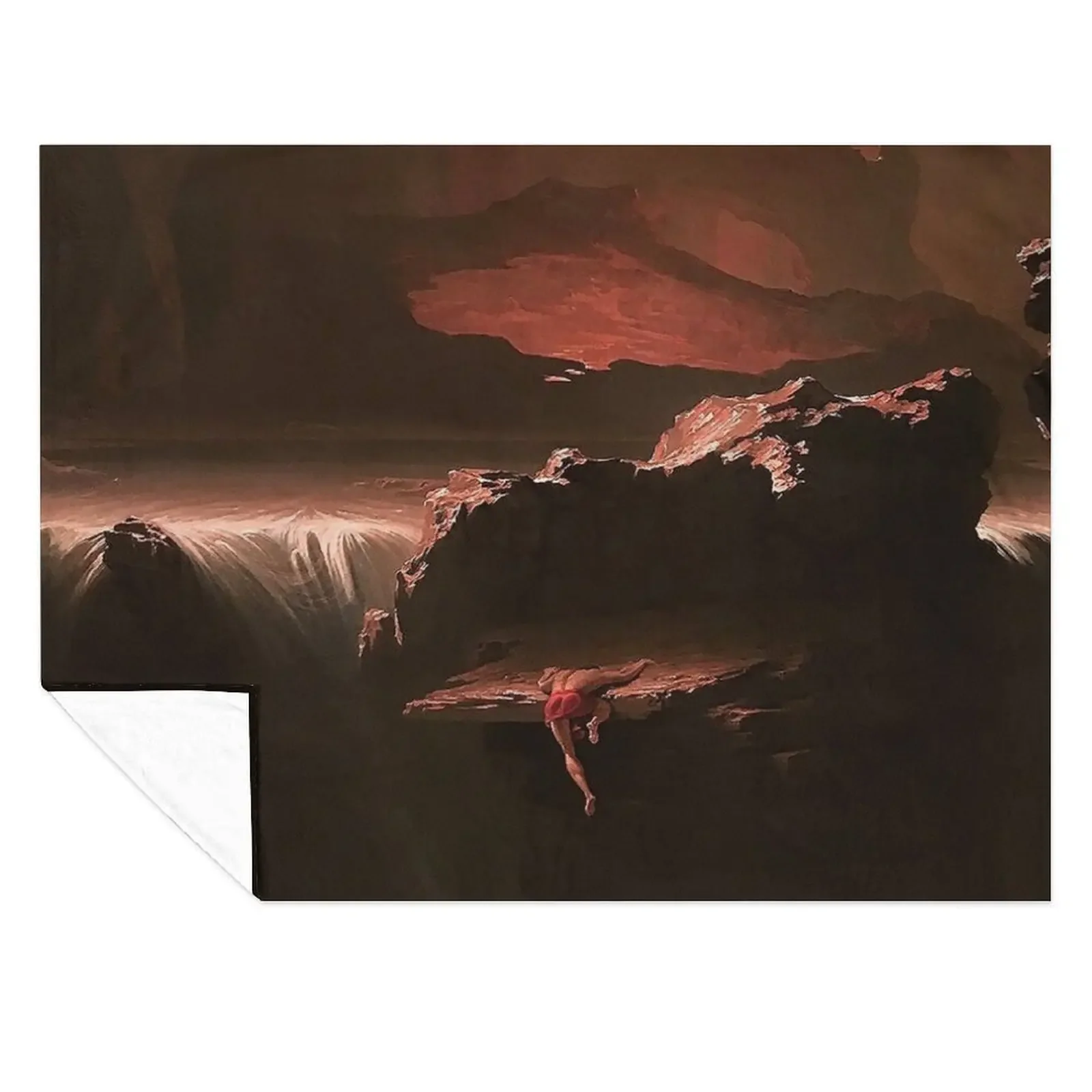 

Sadak in Search of the Waters of Oblivion - John Martin - 1812 Throw Blanket warm for winter Cute Blankets For Baby Blankets