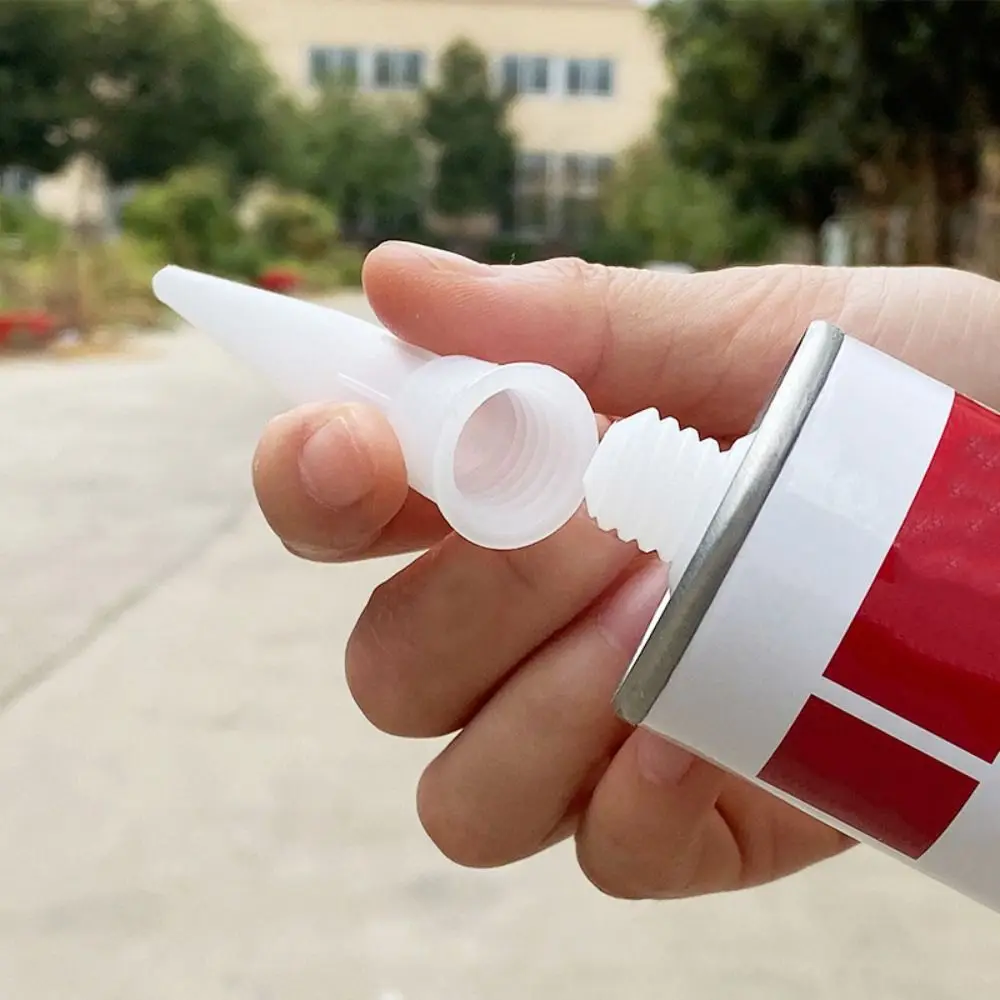 

Plastic Material Glass Nozzles Sealant Applicator Silicone Tips Sealant Silicone Tips Caulking Tips Universal Fit