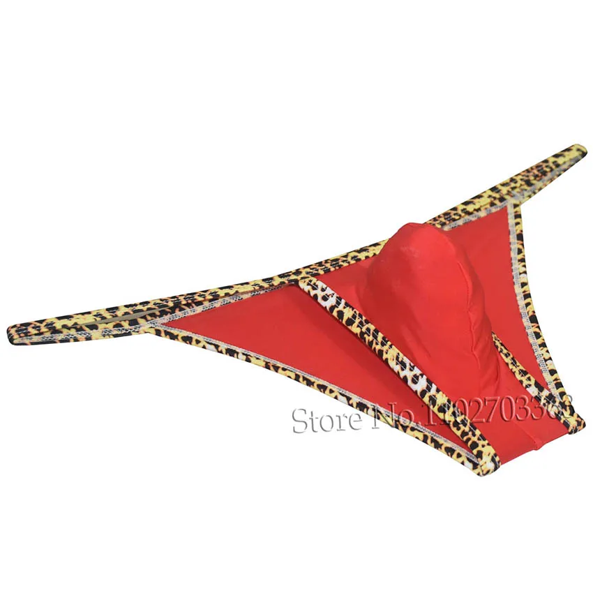 JAXFSTK 2 Pack Bikini Briefs Men's Underwear Pouch Open Sides Male G-String Hipster Stretchy Low Rise Silky Lingerie for Man