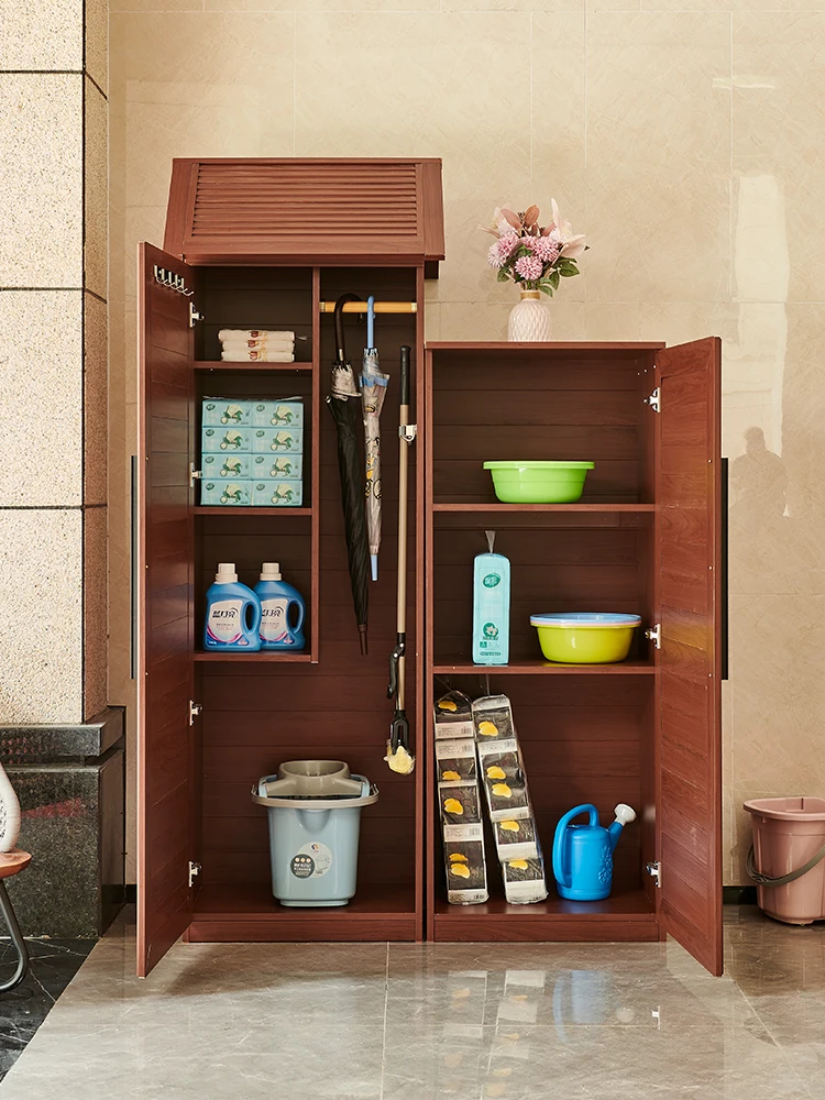 Hxl Aluminum Alloy Storage Rain-Proof Sun-Proof Anti-Corrosion Outdoor Tool Storage Cabinet