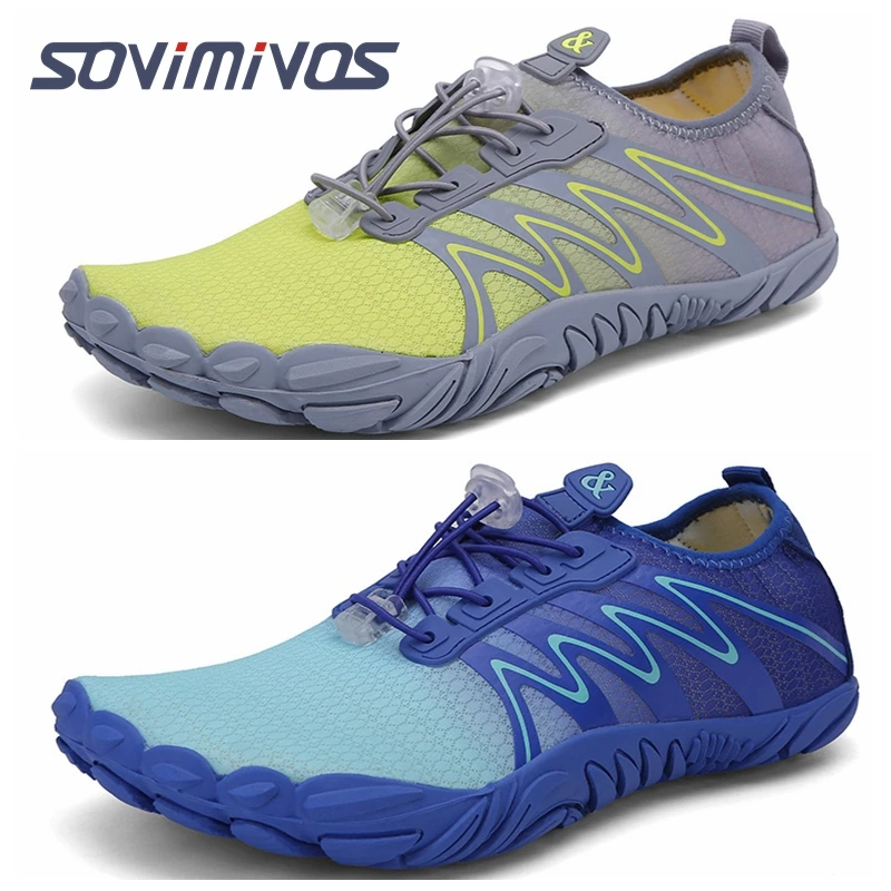 Barefoot Shoes for Men Wide Toe Box Zero Drop Minimalist Shoes Trail Runner Sneakers Tennis Breathable Casual Shoe for Women