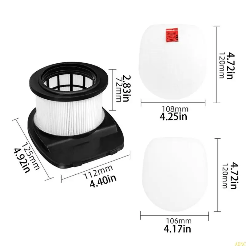 A0NC HEPA Filter Mesh Filter for IZ162H IZ362H IZ363HT IZ440H IZ462H CORMALS CORMALS CLEANER