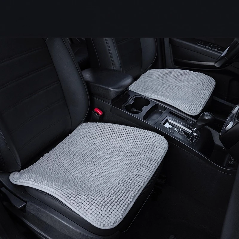 Car Cushion Winter Plush Cushion Four Seasons Pass Universal Car Seat Protector Car Accessories For Cadillac GT4CT4 LYRIQ OPTIQ