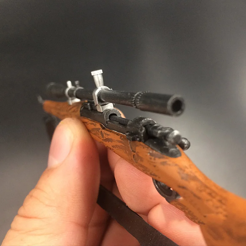 ZYTOYS ZY2002 1/6 M1903 Springfield Model karabinu statyczne wojskowe akcesoria do broni wojennej dla 12 Cal żołnierz figurka ozdoba