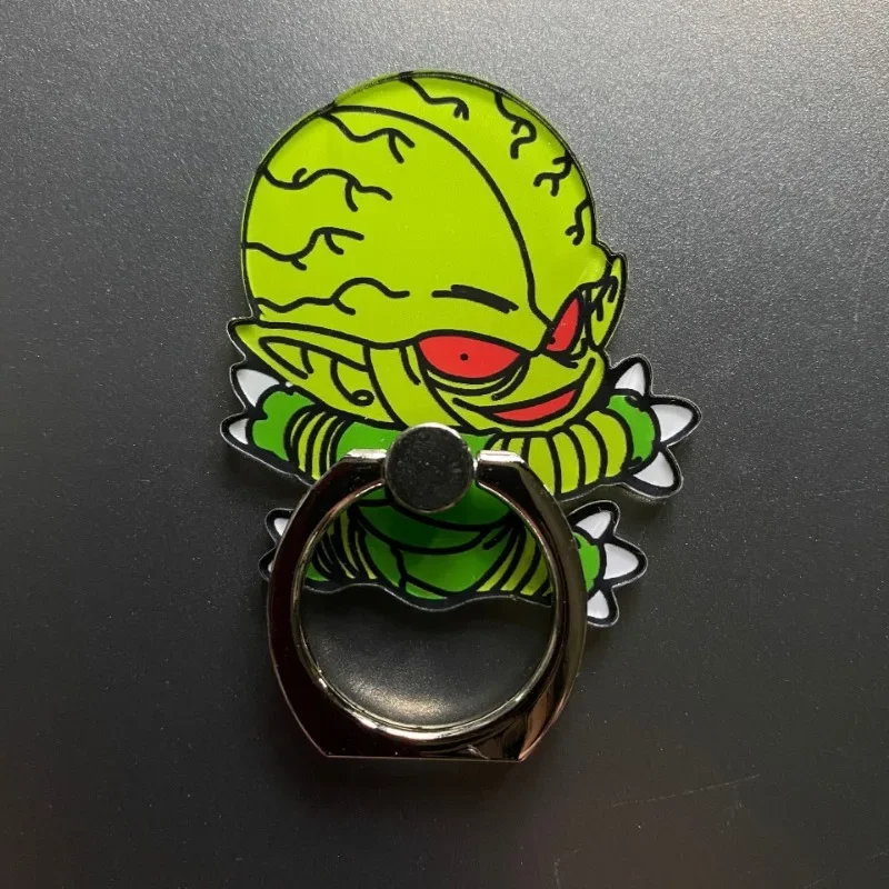 Dragon Ball Acrylic Finger Ring Buckle Anime Peripheral Cell Phone 360 Degree Rotation Bracket Fashion Personality Ring Holder