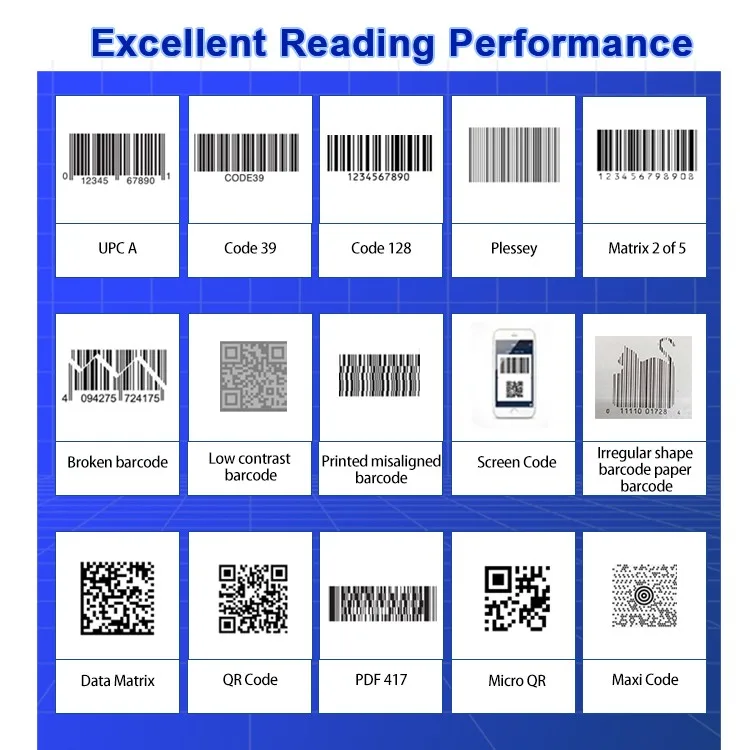 Customized Kiosk Fixed Qr Code Reader Lockers Mini Embedded Barcode Scanner Module