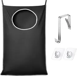 Large Waterproof Laundry Basket Foldable, Hanging Laundry Bag-Multi-Purpose Storage for Bathroom, Laundry Room