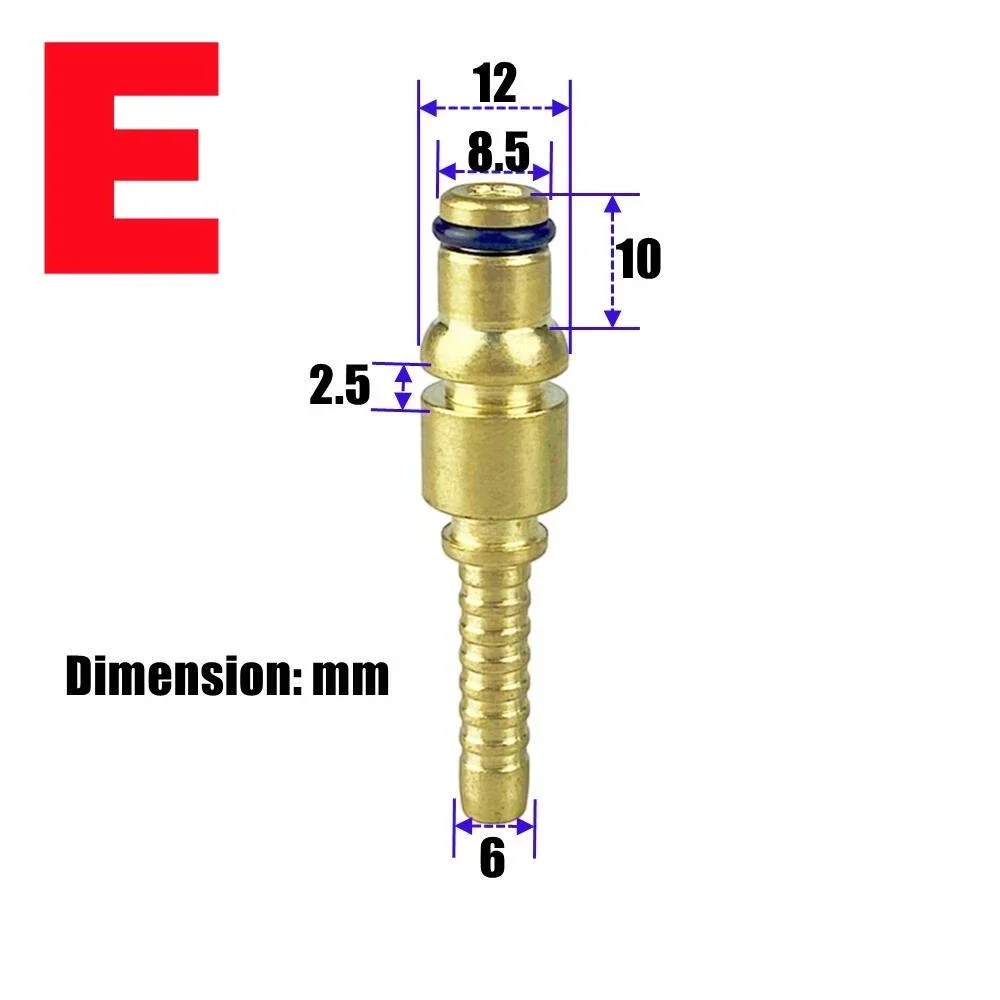 High Pressure Washer Hose Fitting Connector Pipe Tip Repair Connector Adaptor For Karcher K Hose Plug Fitting With Sleeve