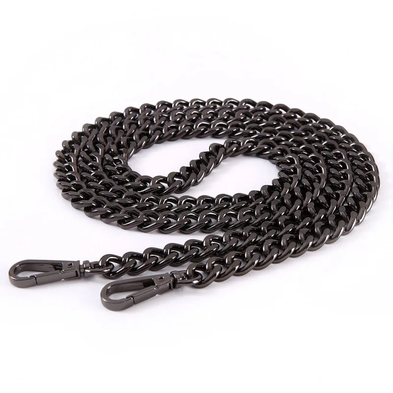 cross-border classic fashion 110CM crossbody metal bag strap, simple and fashionable detachable chain bag accessories