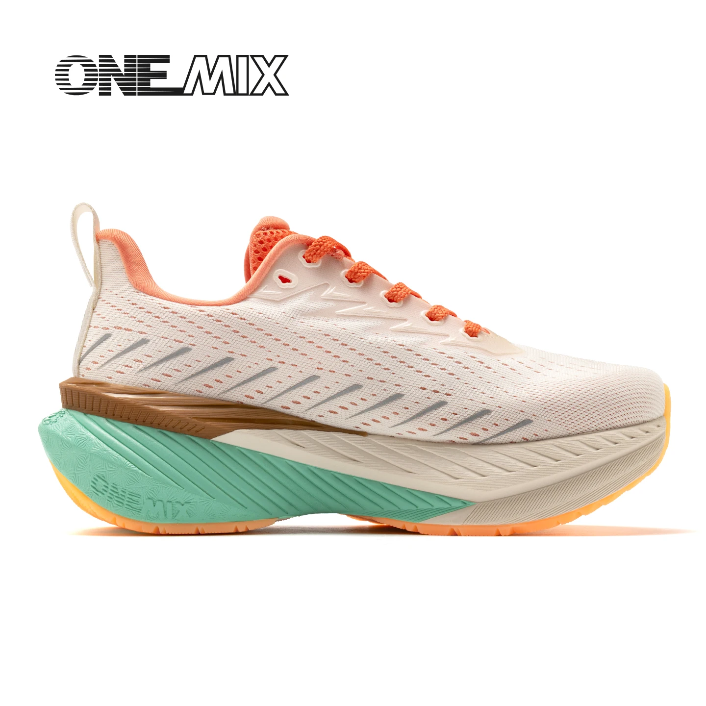 ONEMIX – leichte Laufschuhe für Damen und Herren, stabil dämpfende Sportschuhe, sprungfeste Wanderschuhe für den Außenbereich, neu – Detail 29