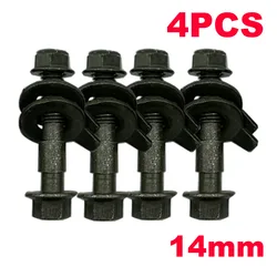 4PCS/SET 14mm 10.9 Steel Wheel Alignment Camber Bolt Eccentric Screw Car Adjustment Repair Tools