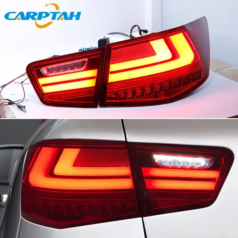 

Car Styling Taillight Tail Lights For Kia Forte 2009-2013 Rear Lamp DRL + Dynamic Turn Signal + Reverse + Brake LED