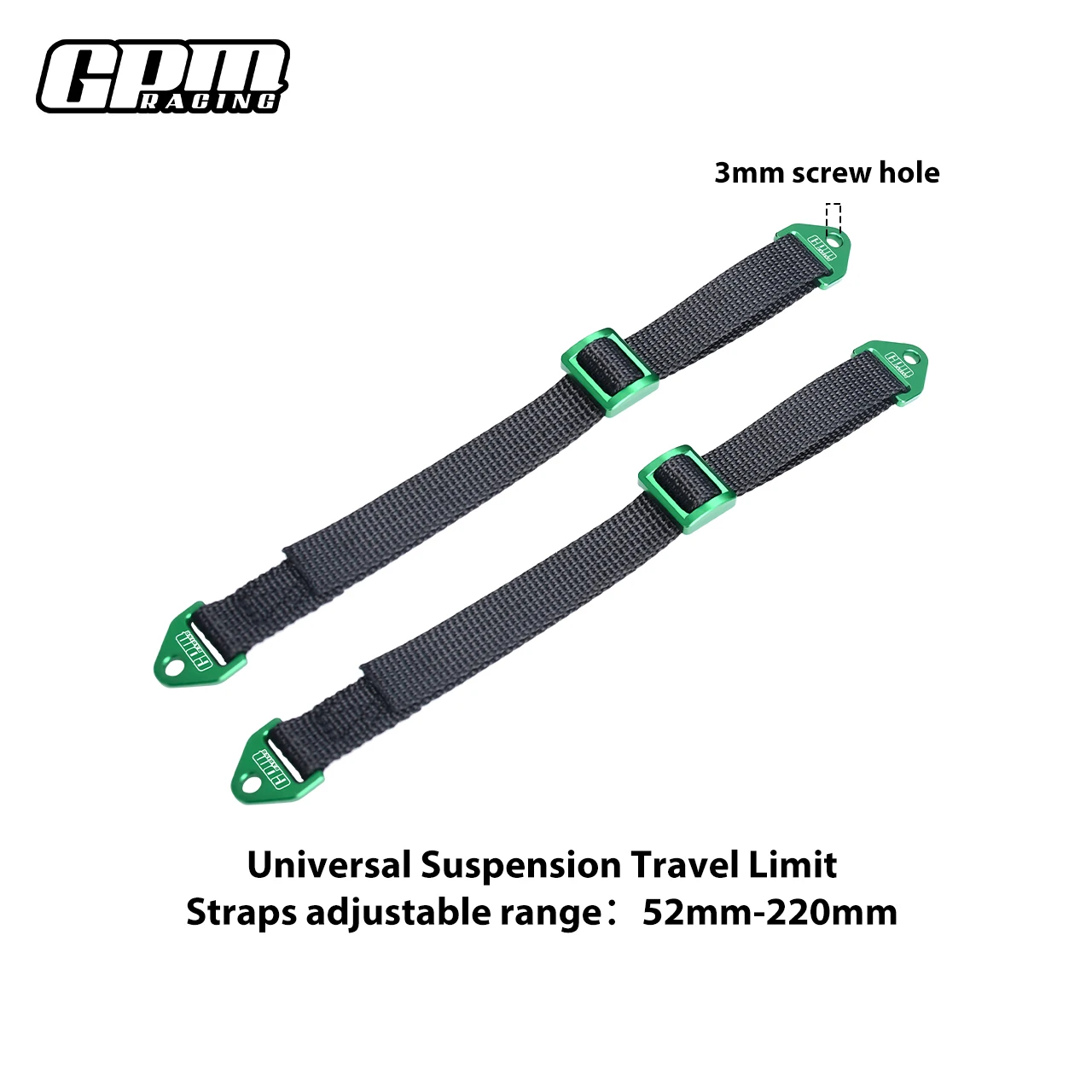 GPM LOSI 1/8 LMT Baja Rey 1.0/2.0 UDR RBX Rock Rey For Suspension Travel Limit Strap