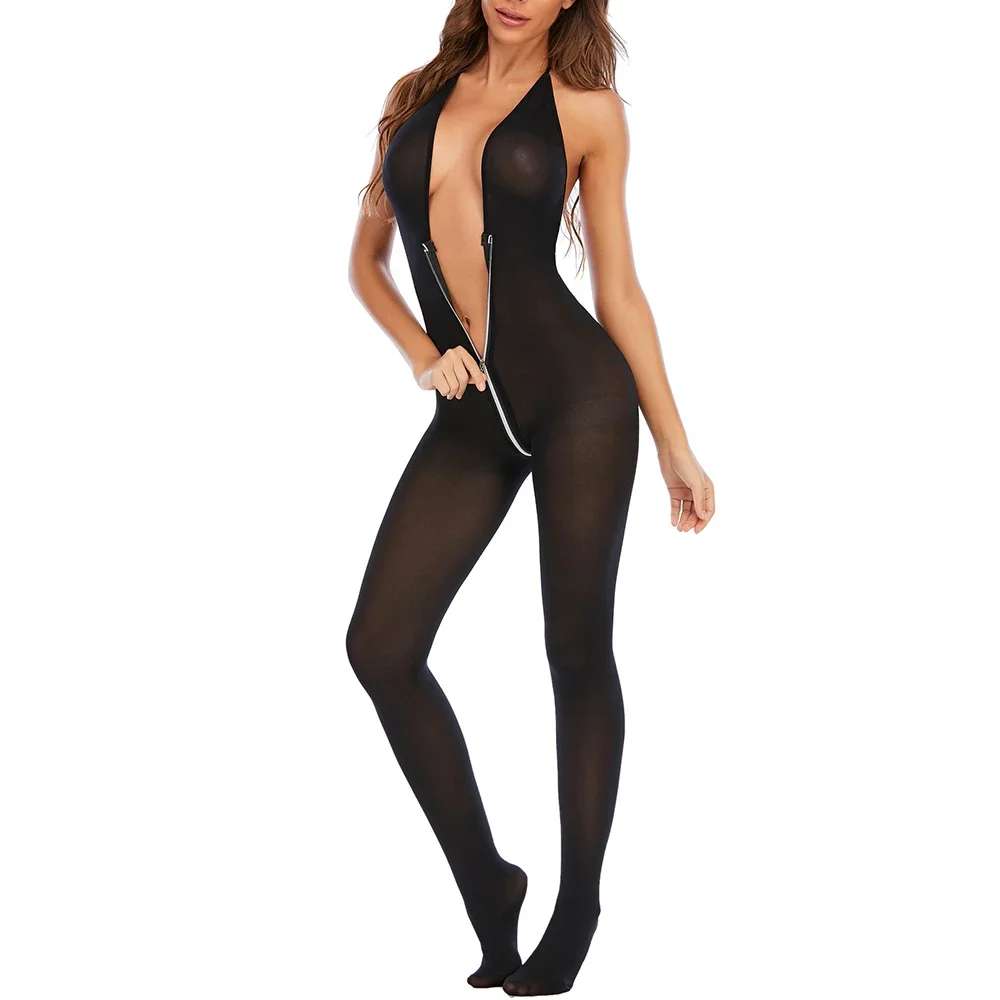 

Sexy Erotic Lingerie Bodysuit Jeggings Jumpsuit Pants Panty-hose Pantyhose Tights Trousers Women Women Pantyhose
