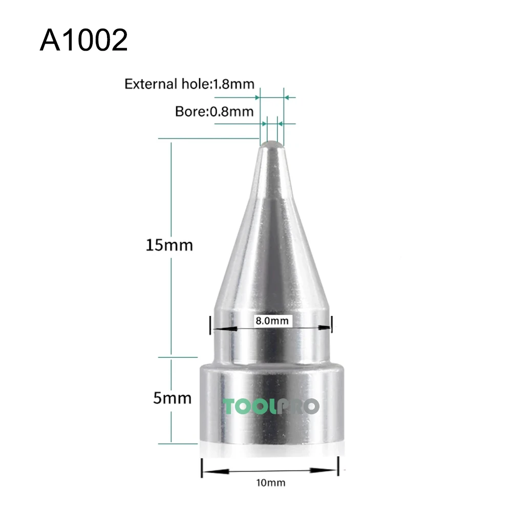 Solder tip A Series A1002 1003 1004 1005 1006 1007 Welding Tip For Hakko 802 808 809 807 817 Desoldering Vacuum Solder Sucker