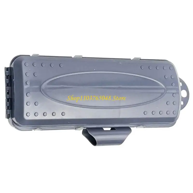 R53E صيد الأسماك المحمولة علبة مربع مربع خفيفة الوزن أداة لصيد الأسماك الطعوم مربع #3