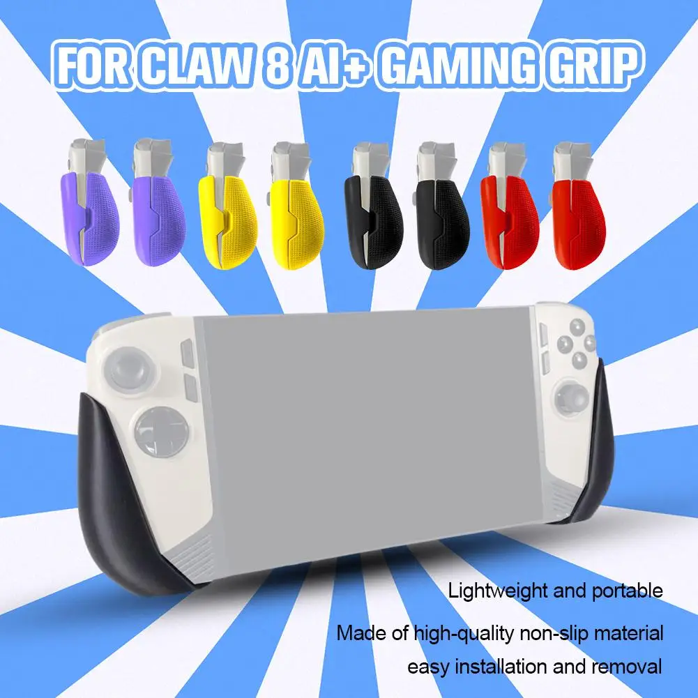 

For Claw 8 AI+ Gaming Grip Non-slip Adjustable Game Console Holding Handle Grip Ergonomic For Claw 8 AI+ Gaming Accessories