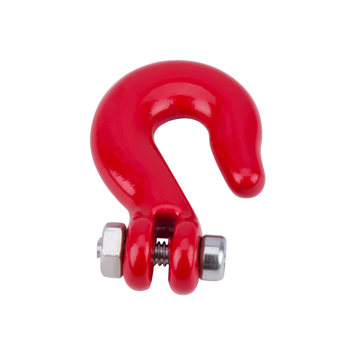 1/10 Scale RC Car SCX10 TRX4 D90 TF2 CC01 YK Tamiya LCG Chassis Simulation Accessories Metal Winch Hook Trailer Hook Rope