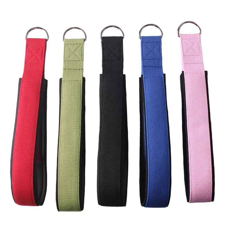Fitness Yoga Pull-Down Rope,Portable High-Pulley Training Resistance Rope,Yoga Pilates Bed Double Loop Pulling Resistance Band