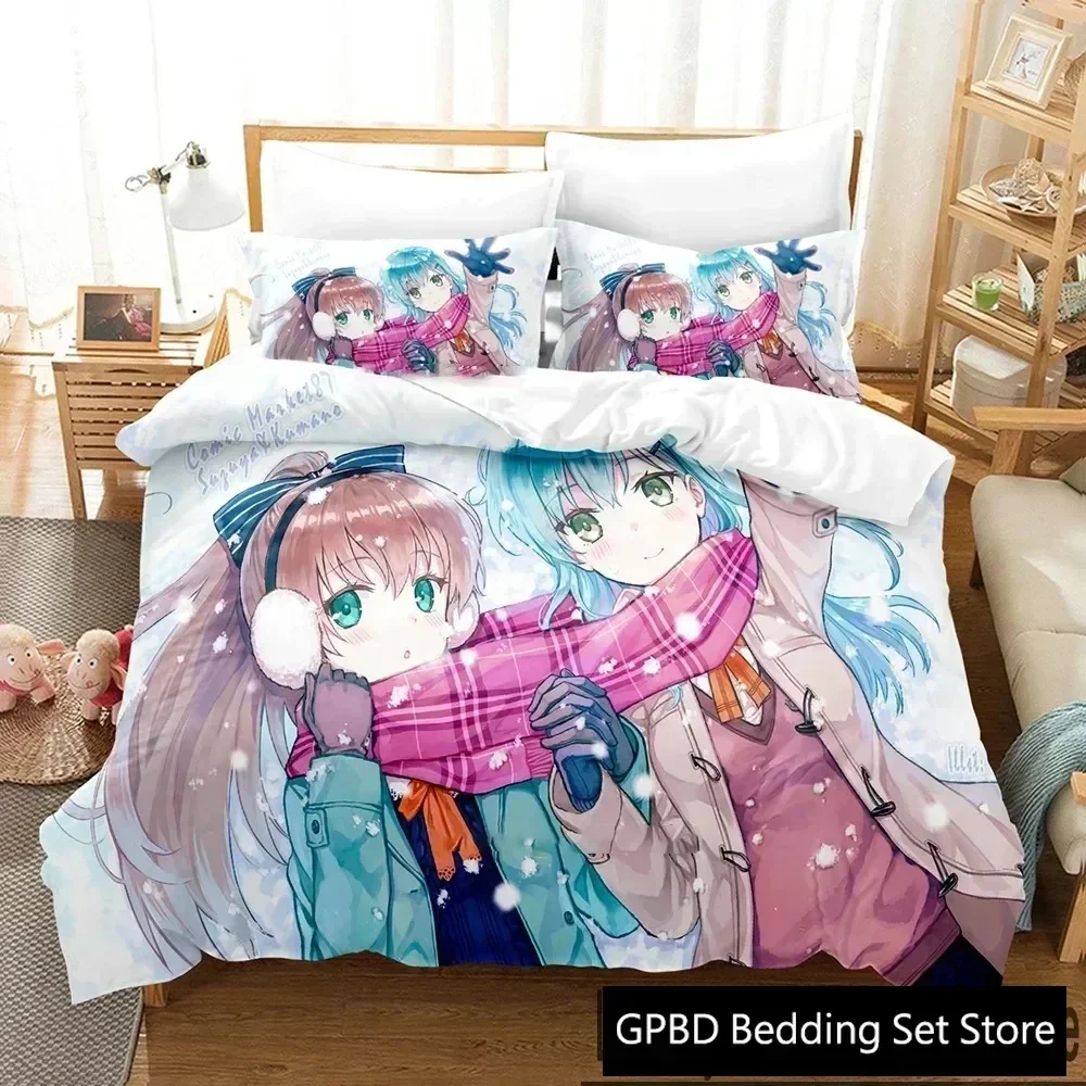 Anime Aikatsu Supplies Set Duvet Cover Set Bedding Sets For Adults Bed With Pillowcases No Filling Luxury Birthday Gifts
