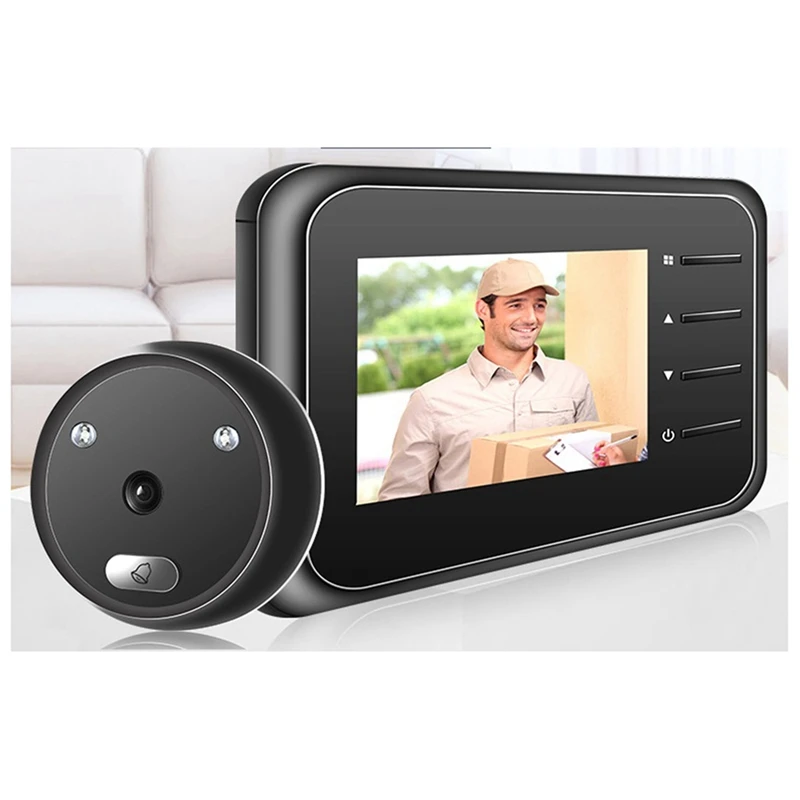 Zero Distance Visual Doorbell Wireless Home HD Anti-Theft Camera Electronic Smart Portable Multifunction Camera Durable