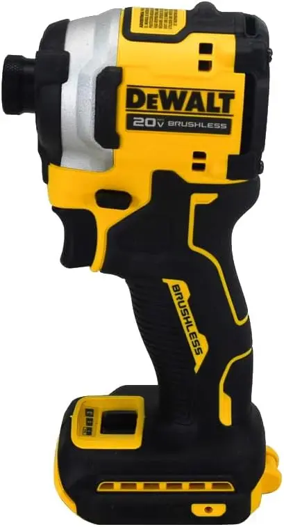 DeWalt ATOMIC 20V MAX Brushless Cordless Compact 0.25-Inch Impact Driver Tool with Variable 3-Speed Trigger (Black and Yellow)