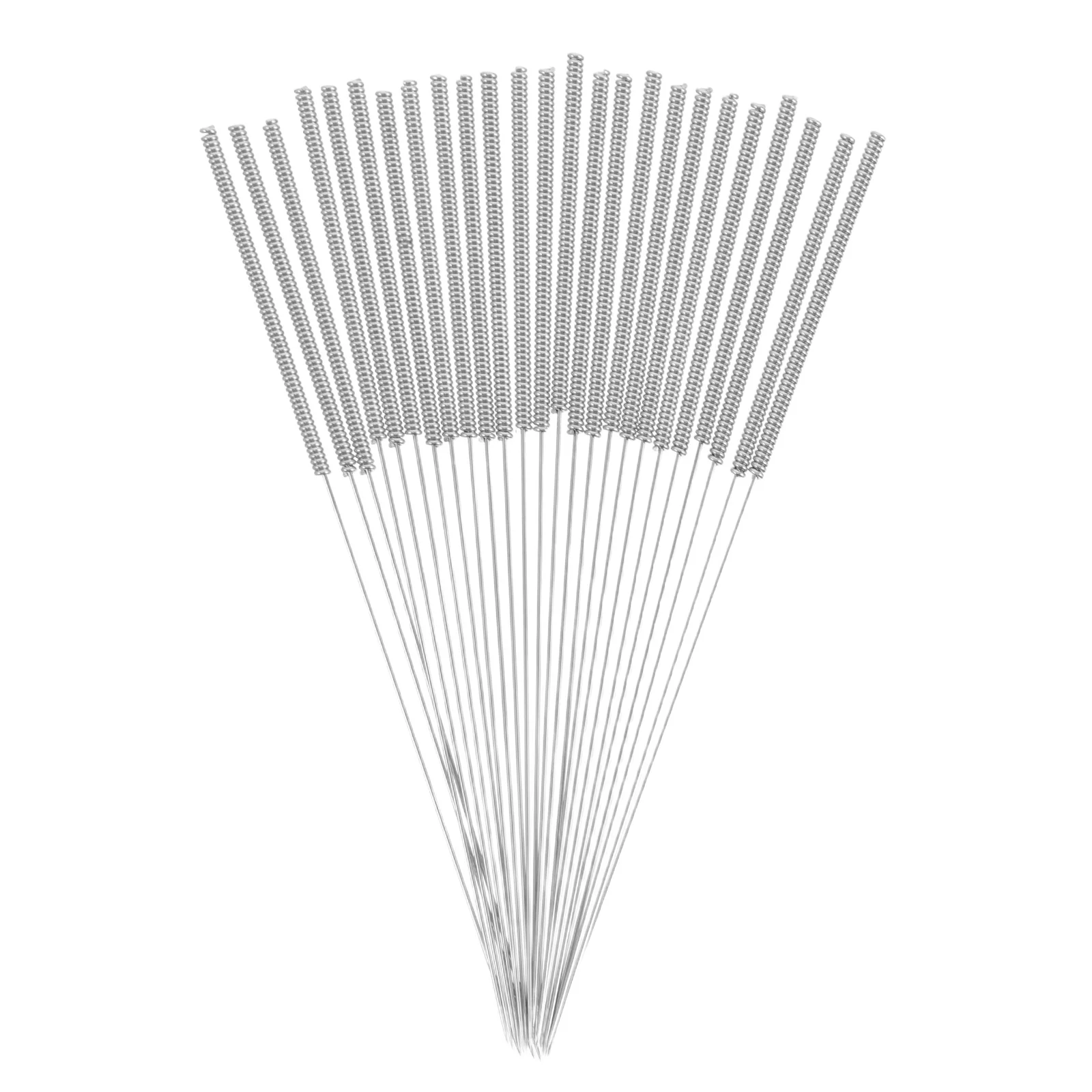 

50pcs Stainless Steel Printer Nozzle Clog Needles for 3D Printing Tools Kits Replacement Metal Needle Cleaning Efficient