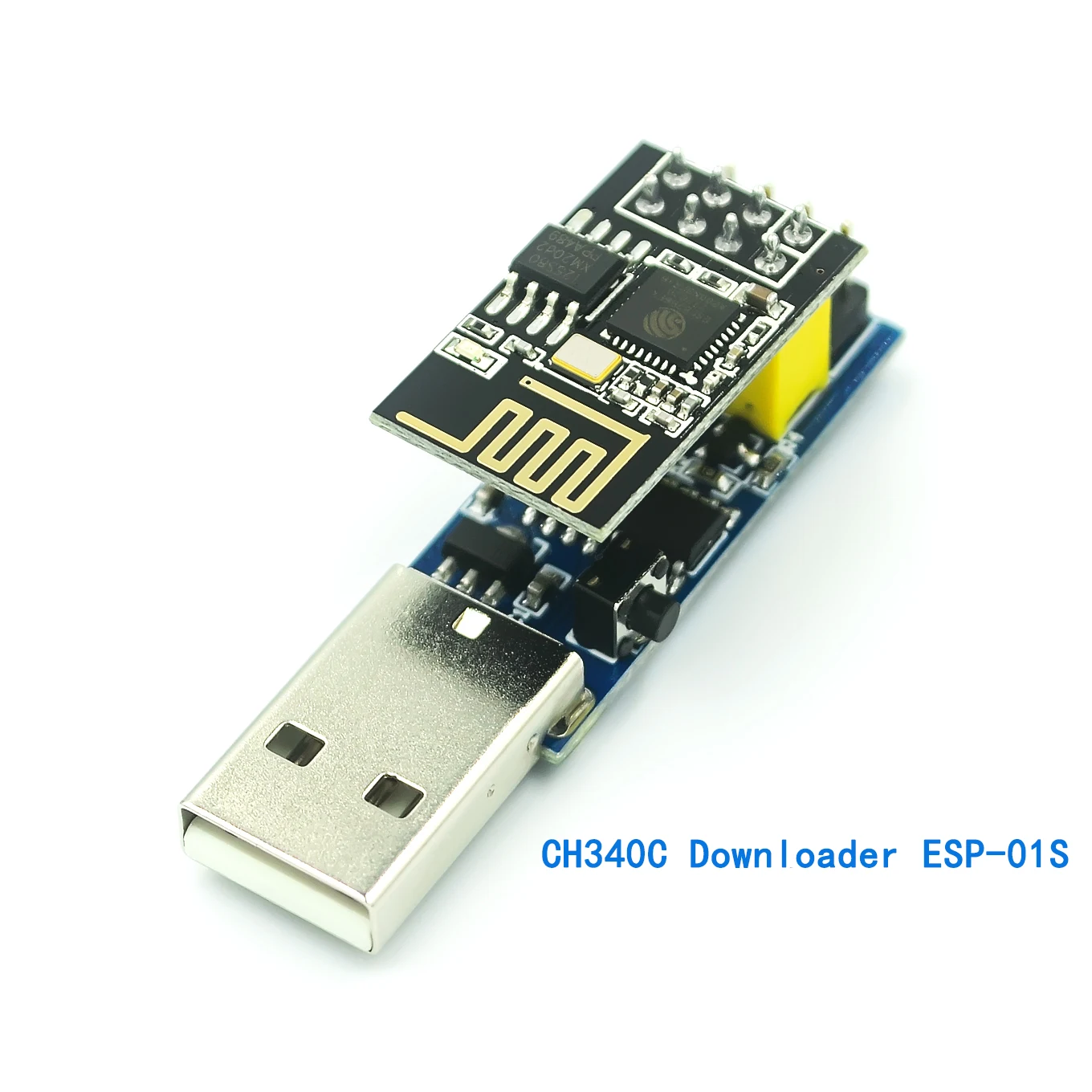 1 шт. CH340C USB ESP8266 ESP-01 ESP01S Prog WIFI модуль загрузочного устройства, развивающая плата для Arduino, адаптер программатора