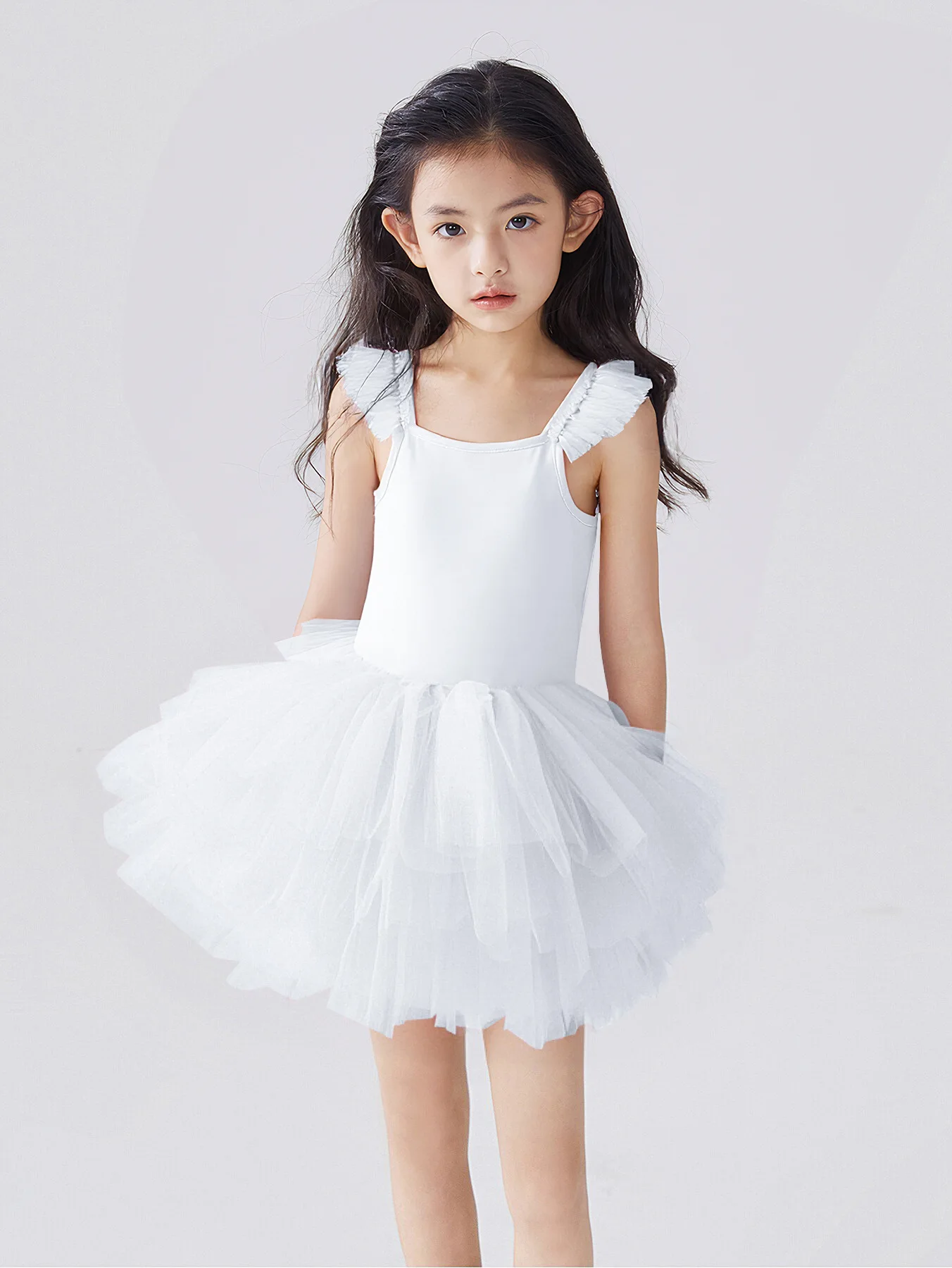 2-8 Ys Neue Mädchen Ballett TuTu Kleid Mode Professionelle Kinder Tanzen Party Kleid Leistung Kostüm Prinzessin Hochzeit Kleid l058 – Detail 15