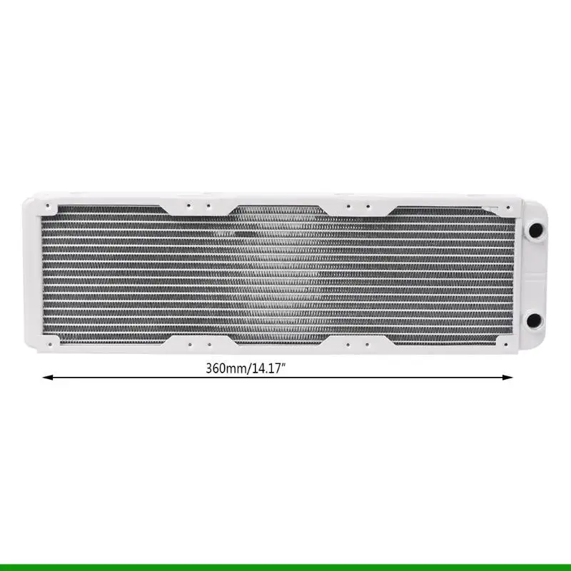 

U55C 360mm Aluminum Computer Radiator Water Cooler 18 Tube for Computer CPU Cooling Heat Sink Exchanger
