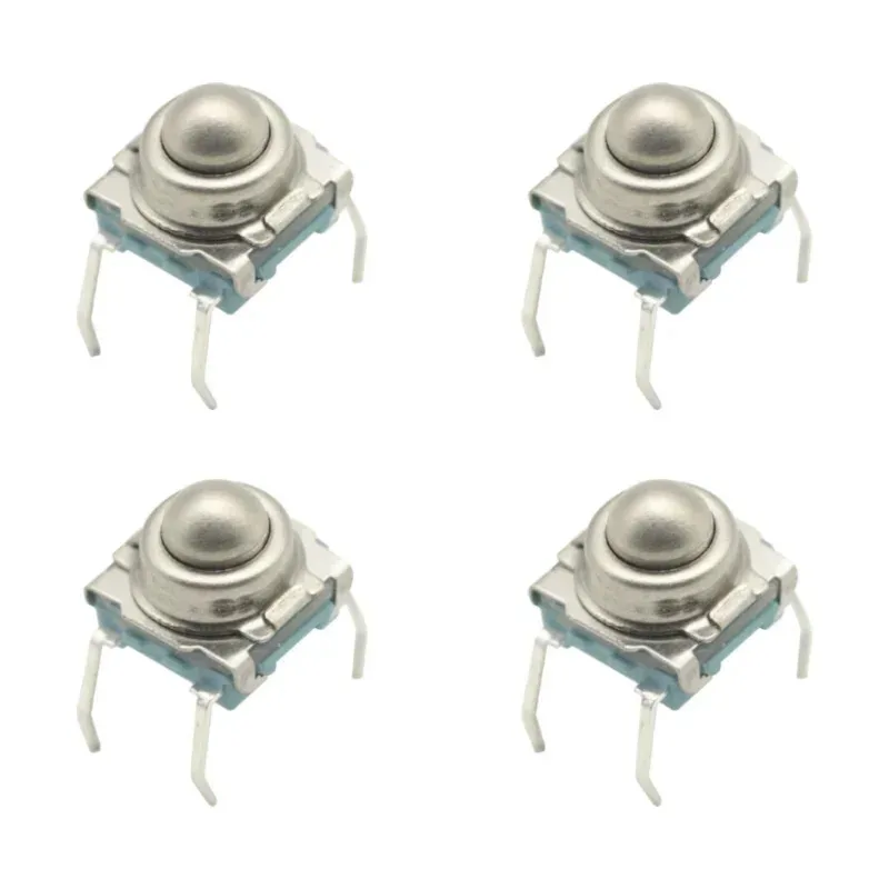 5PCS TS-F007 7*7 Metal Steel Ball Reset Switch DIP Type 4 Pin Tactile Switch For arduino Board Module NEW