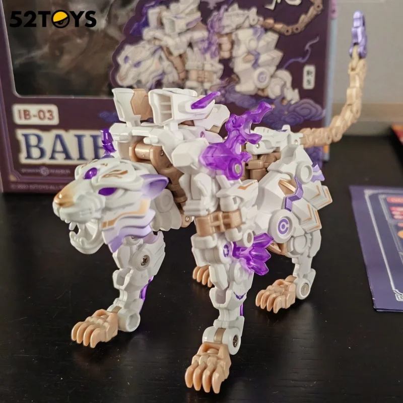 In Stock 52TOYS Infinite Series Xuanwu Beast Box Transformation Toy Model Kit Trendy Mecha Collectible Finished Product Creators