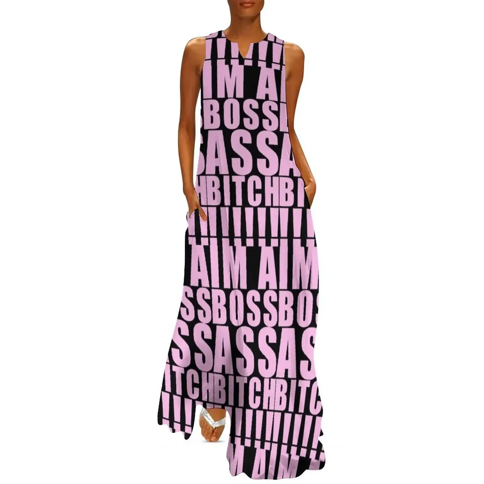 

BO$$ A$$ B!TCH Long Dress cocktail dresses Dresses luxury woman evening dress summer dresses womens 2025 Dress