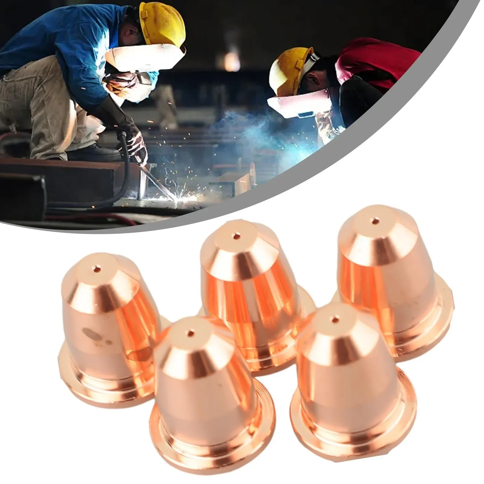 

20pcs PR0110 Plasma Electrode PD0116-08 Tip 0.8 For S45 Plasma Cutter Torch High Quality Plasma Torch Welding Supplies Parts