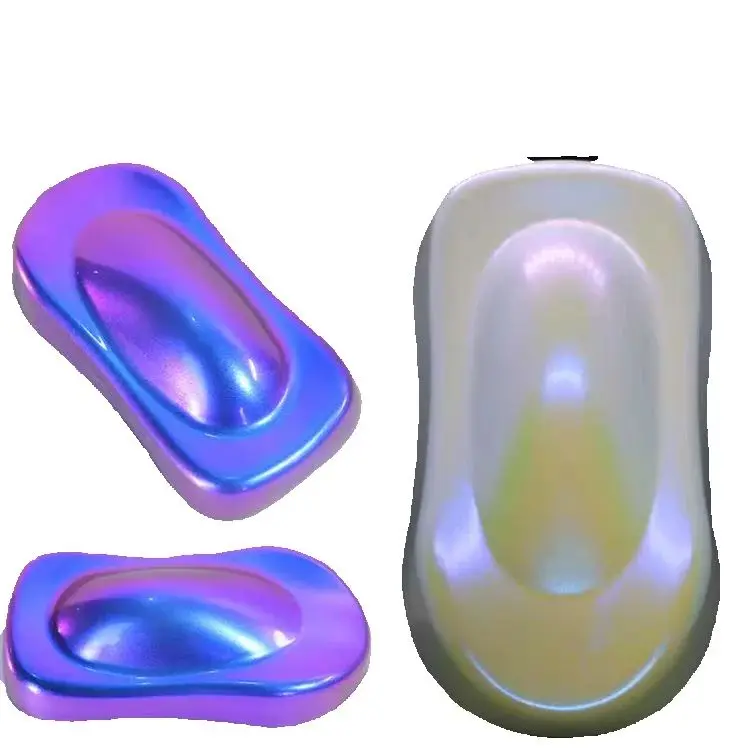 25g Pearlescent Color Changing Effect Automotive Chameleon Paint Chameleon Pigment Car Paint Mica Powder