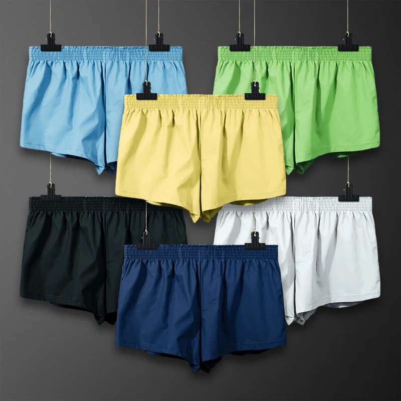 Reine Baumwolle Herrenunterwäsche, Herren-Boxershorts, Locker sitzende Arrow Pants, Dünne Baumwollshorts, Große Größen Sommer-Boxershorts