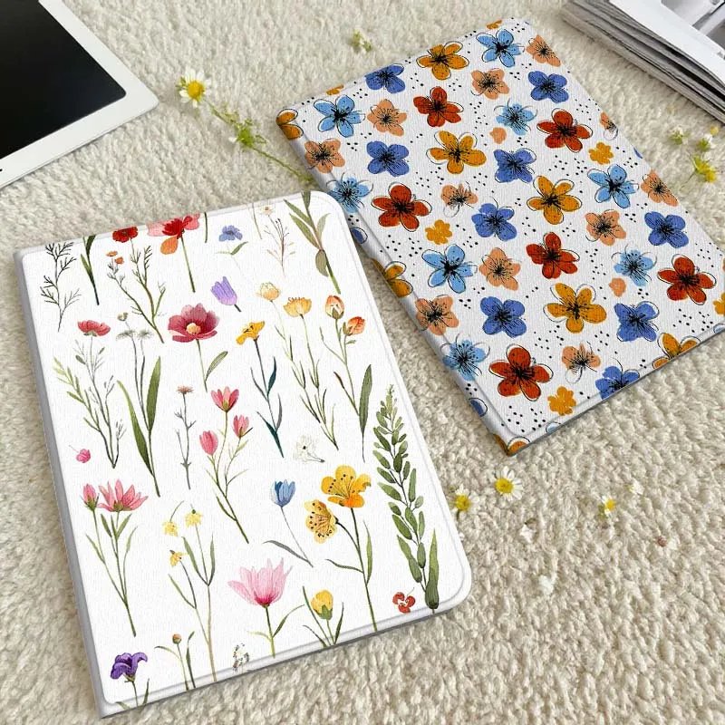 

Watercolor Flower Bouquet Gift Tablet Case For Xiaomi Redmi Mini Pad SE K 2 4 5 6 7 8 2023 2025 11 8.8 11.2 10.1 Pro