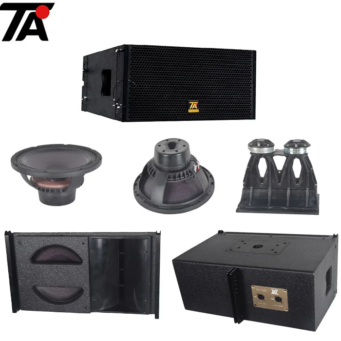 TA Audio Pro Dj Line Array Aktif 10" array dengan Calss-D dan Amplifier DSP
