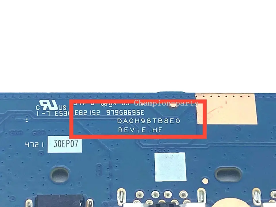 ORIGINAL DA0H98TB8E0 REV :E FOR HUAWEI Matebook D15 BOB BOH-WAQ9R