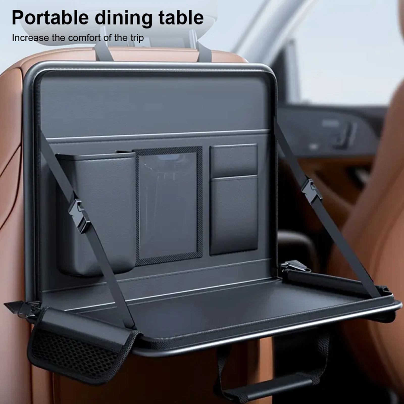 

Автомобильный органайзер на заднем сиденье, складной автомобильный держатель для планшета и ноутбука, экономия внутреннего пространства, автомобильный стол для еды и просмотра телевизора на работе