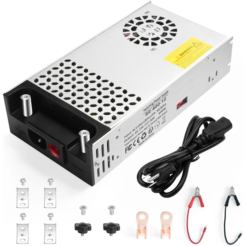 

NEW_Converter, 110V AC to 12V DC Converter Power Supply 12V US Plug