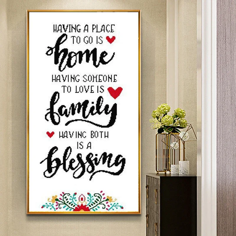 

5D алмазная живопись для дома и семьи, полная алмазная художественная вышивка, подарки для ресторана, офиса, домашний декор, наборы для вышивки крестом «сделай сам»