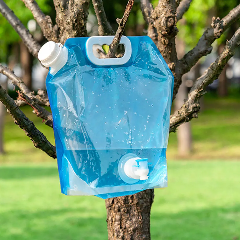 

Portable Water Bag Multifunctional Foldable Container Camping Carrier Large-capacity Storage Outdoor Holder