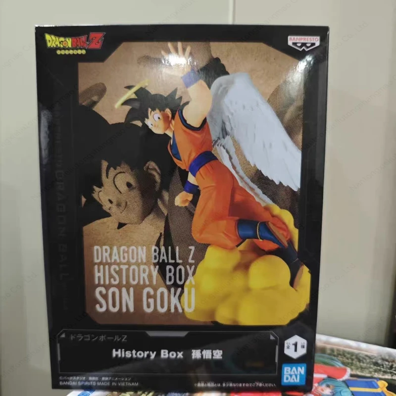 

Dragon Ball Z History Box Vol.13 Son Goku Angel PVC Anime Action Figures Model Collection Toy