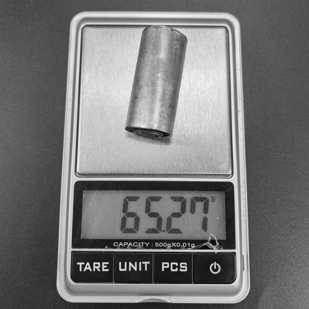 MNFT 4 Stücke 0,6*40*245mm 65-70g Weiche Blattstreifen Blei Rolle für Angeln Platinen Liefert Clip Tackle Angelzubehör – Detail 8