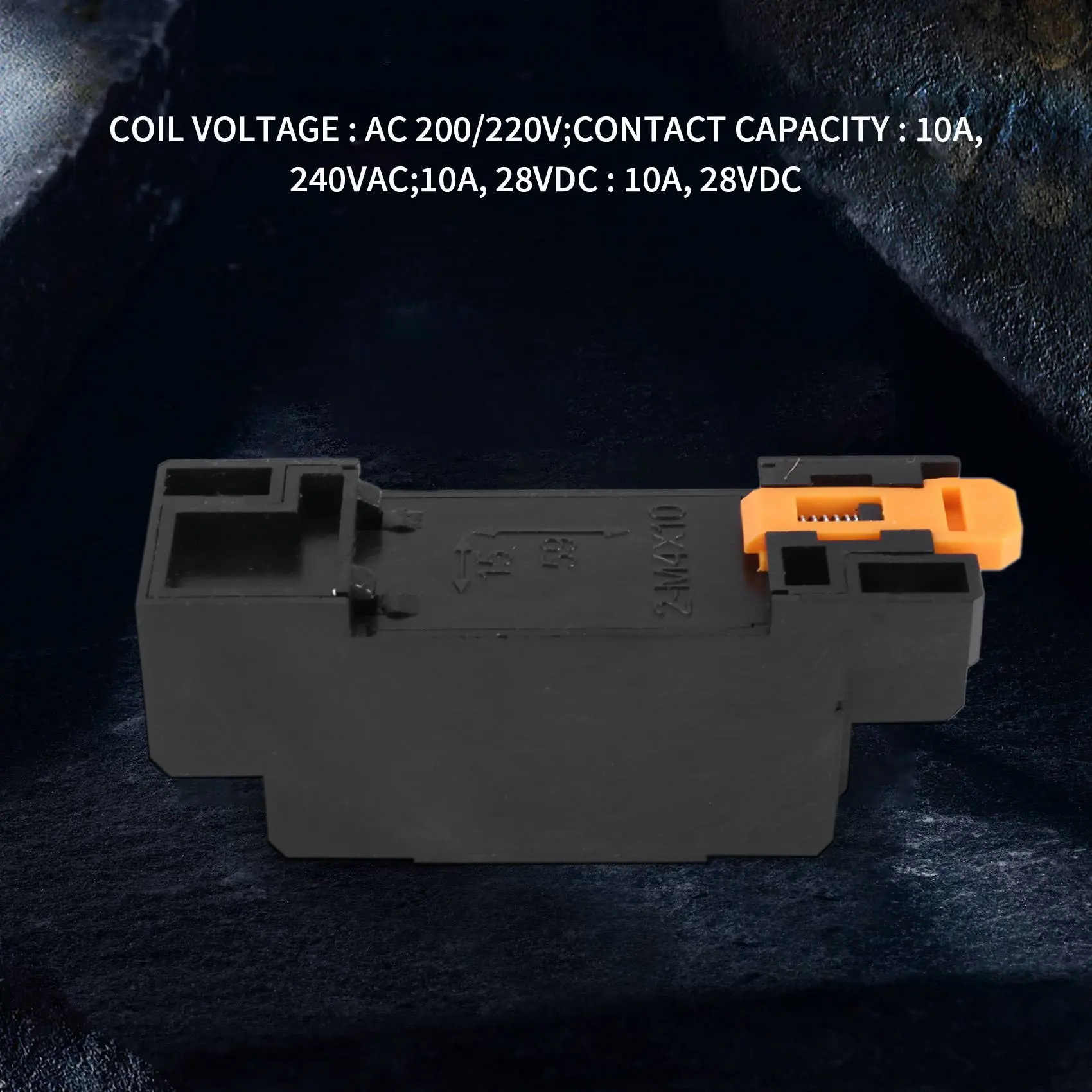 LY2NJ HH62P-L JQX-13F Катушка переменного тока 220 В DPDT Силовое реле 8-контактное с разъемом PTF08A