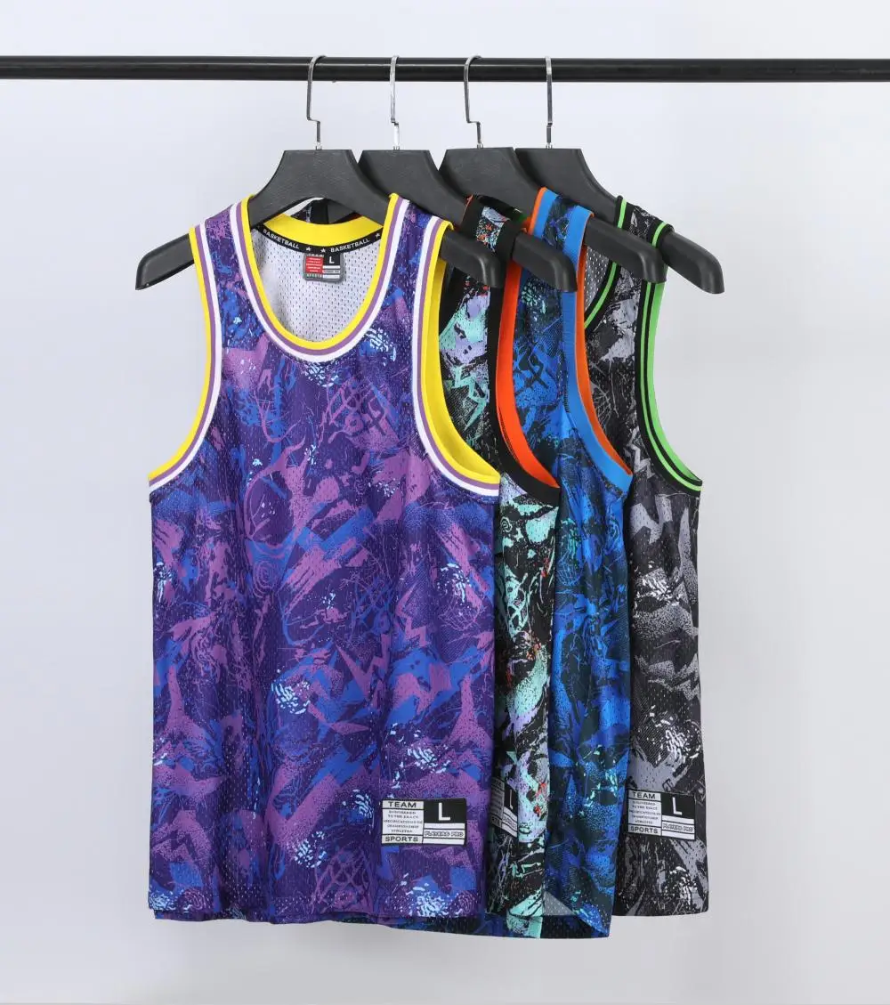 Summer Mesh Breathable Quick Dry Laker Grizzlies Warriors Nets Sport Vests Gym Workout Tank Tops Men's Fitness Sleeveless Shirt