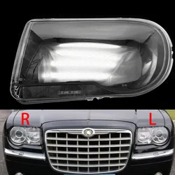 2 stuks voor chrysler 300c 2007-2010 koplamp lampenkap lens lamp kappen shell