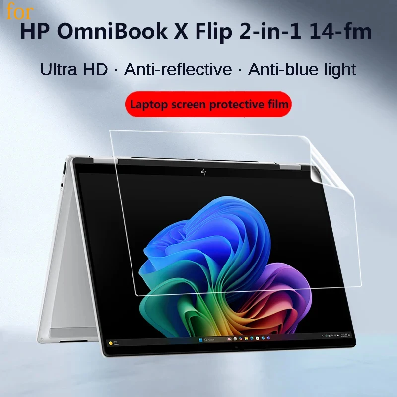 For HP OmniBook X Flip 2-in-1 laptop screen protector 14 inch 14-fm HD anti-scratch privacy anti-peep film matte screensaver